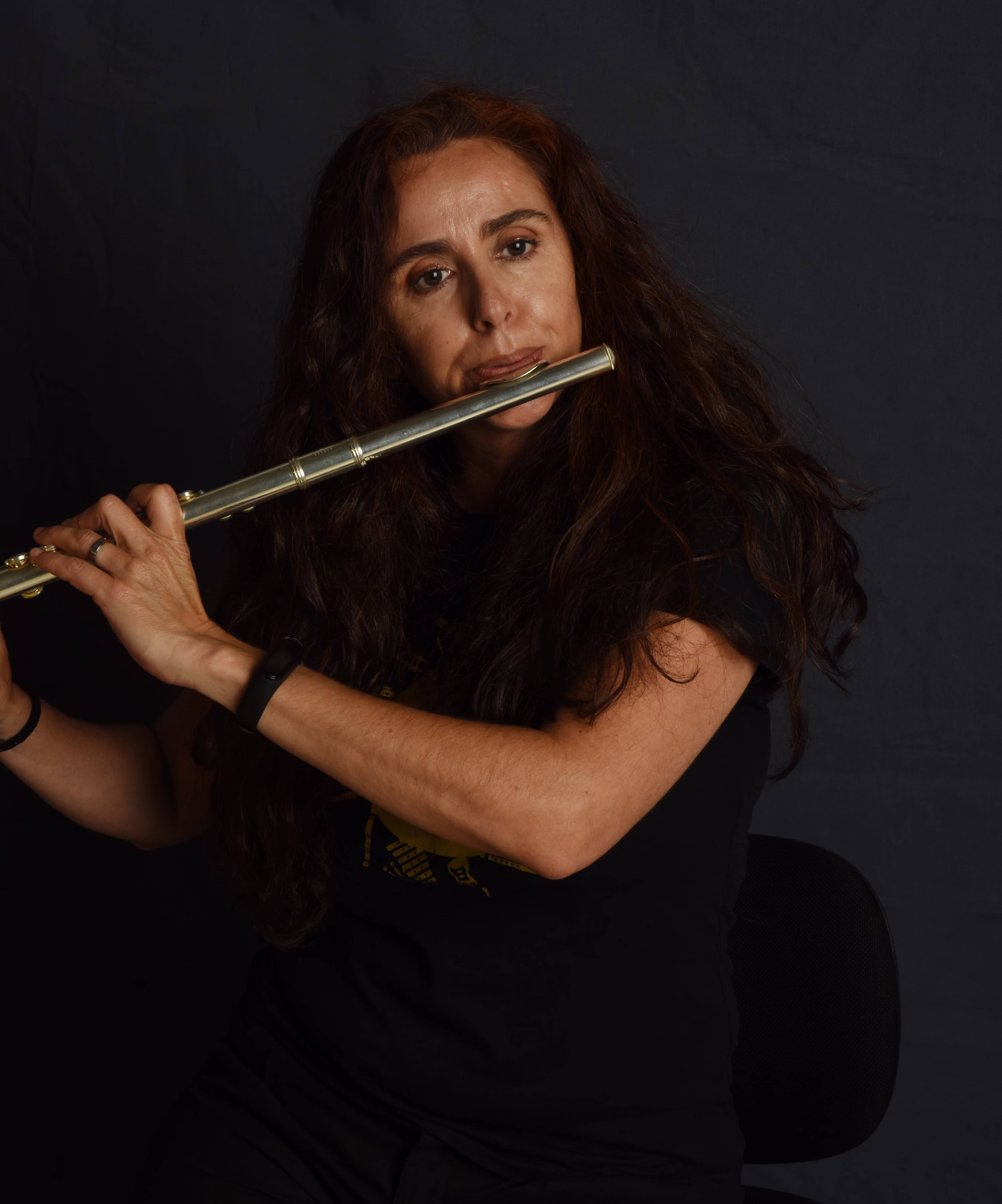 Diana de Inés, flauta travesera