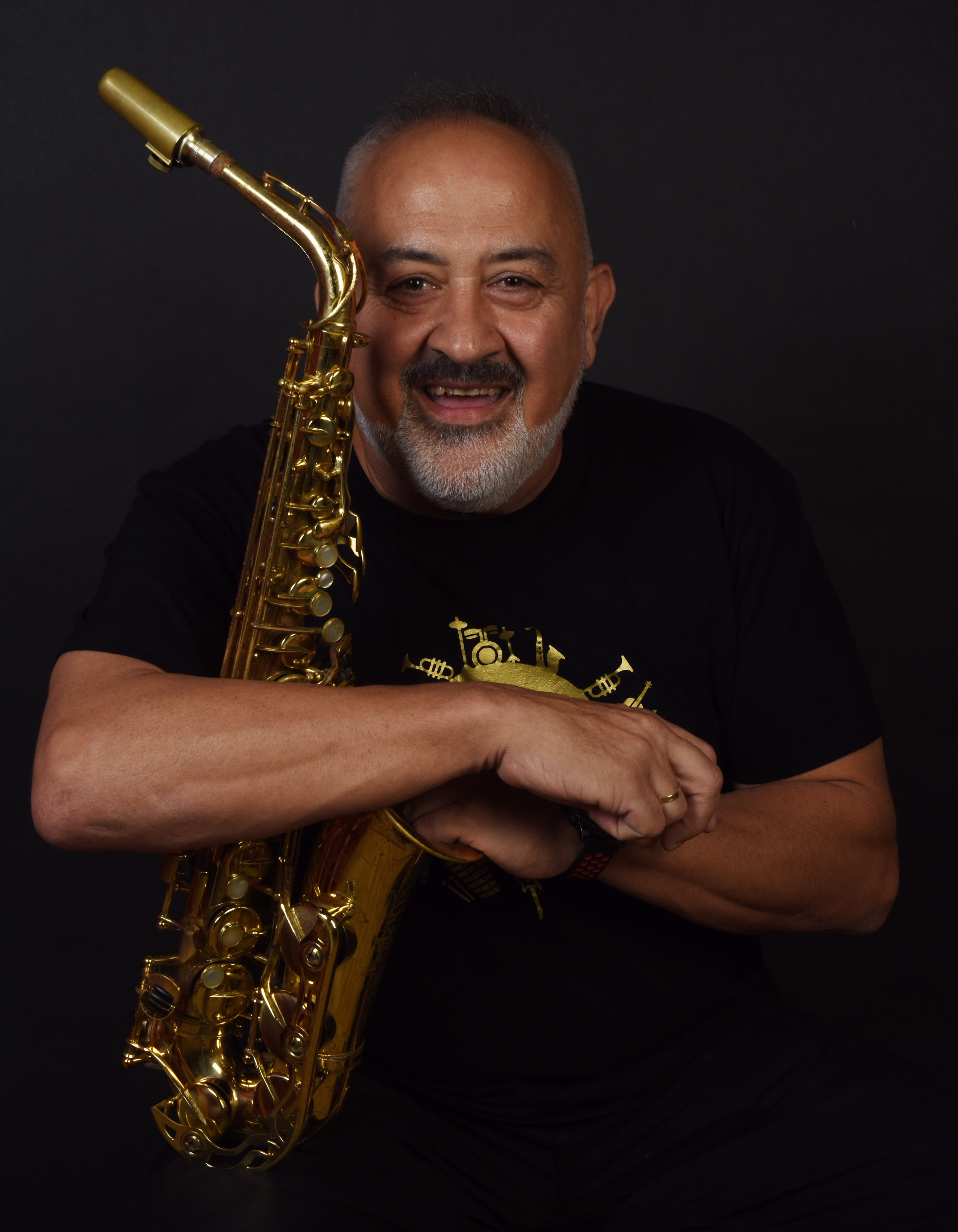 Pedro Sáez, saxo alto