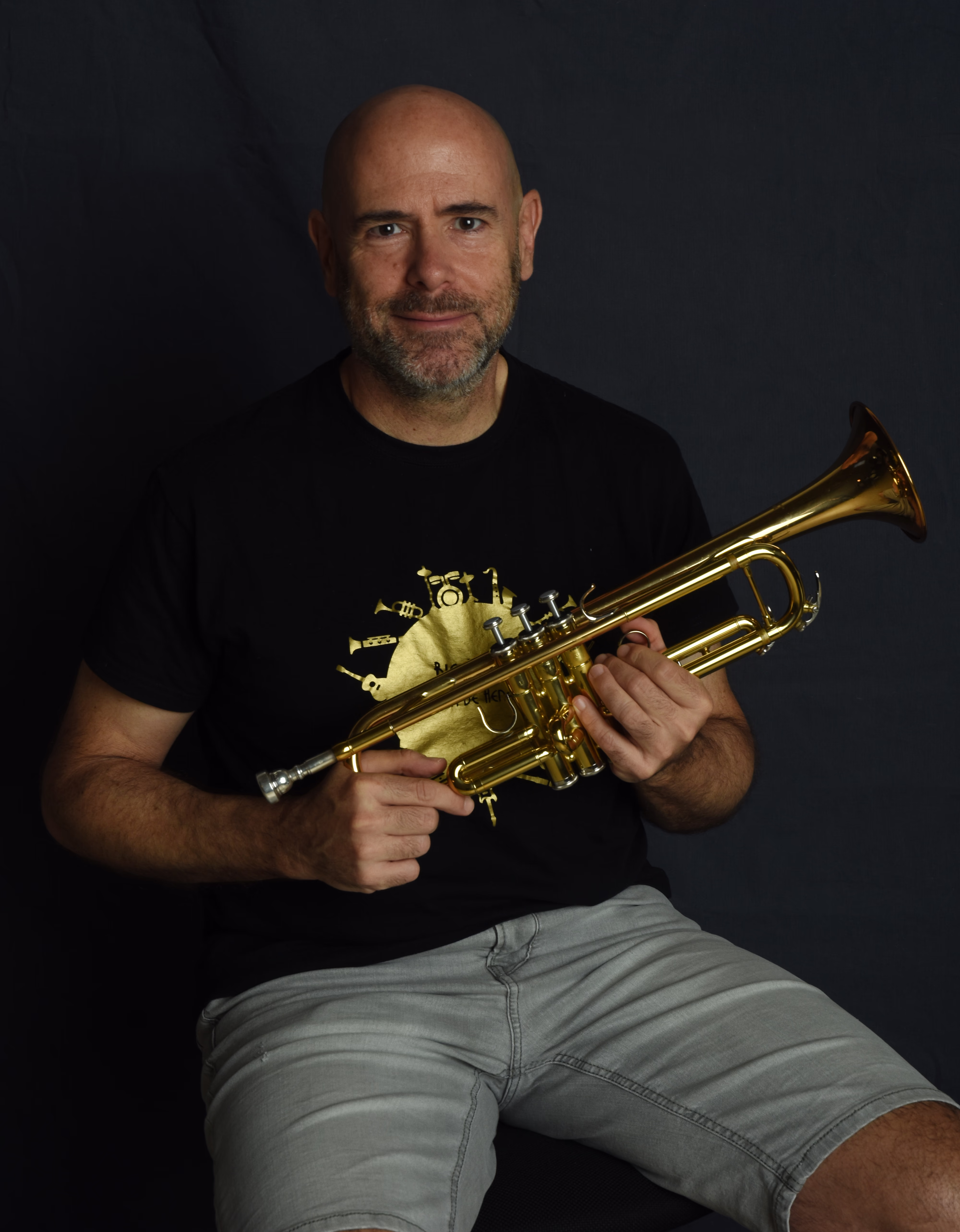 Roberto de los Santos, trompeta